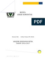 Modul Askeb Komunitas