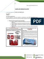 Carta de Presentación Yip Ingenieros Conscultores Sac. 13.12.22