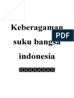 Keberagaman Suku Bangsa di Indonesia