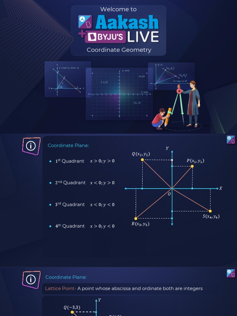 Coordinate Geometry PDF