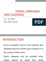 Occupational Diseases and Hazards PPT 2019