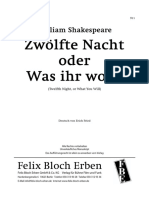 Shakespeare Fried Was Ihr Wollt 911