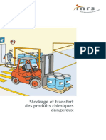 Stockage et transfert  produit chimique dangereux