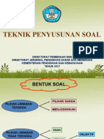 Teknik Penulisan Soal