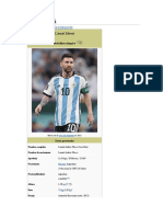 Lionel Messi: Ir A La Navegación Ir A La Búsqueda