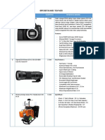 Penawaran Teknis LPSE - 01 Spesifikasi Teknis