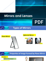 Mirror and Lenses New Ppt