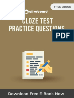 Bank Exam Cloze Test Qs