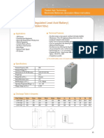 (Valve Regulated Lead Acid Battery) ESG 200 (2V, 200AH/10hr)