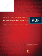 Estudos de textos teatrais censurados na Bahia