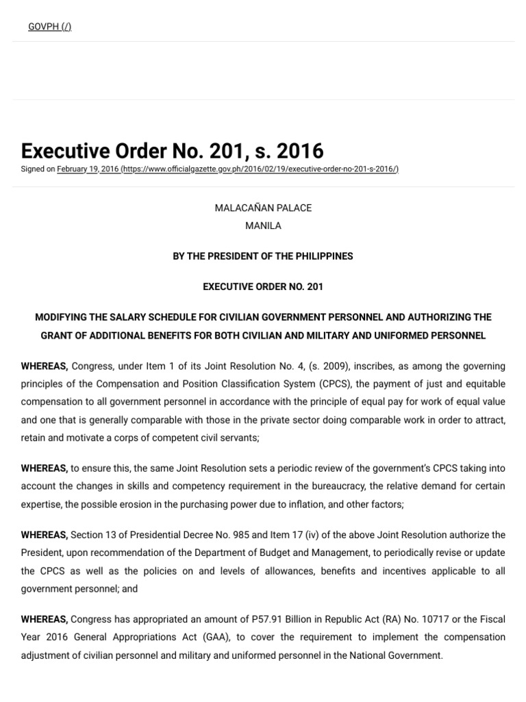 executive-order-no-201-s-2016-official-gazette-of-the-republic-of