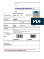 JSSC-JSSCE Admitcard