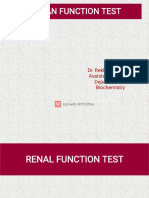 RFT - Organ Function Test