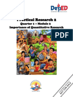 PR2 Module 2 Importance of Quantitative Research