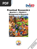 PR2 Module 6 Background of Research