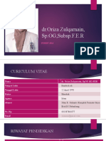 CV Dr Oriza Zulkarnain SpOG PP