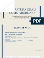 Literatura oral! Como abordar