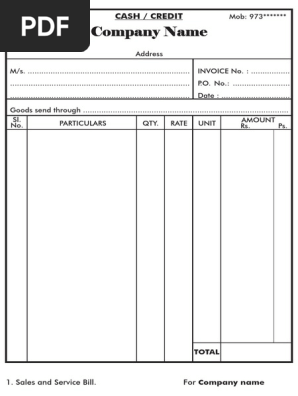 Bill Book