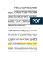 Demanda de Alimentos Ermelinda Xiomara Bu Aguero