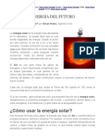 La Energia Del Futuro Por Oscar Araos