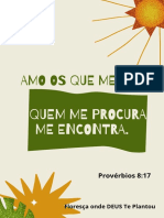 Ame e seja amado por Deus