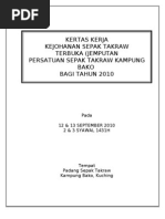 KERTAS KERJA Sepak Takraw