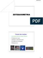 Estequiometria química