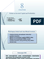 Imbal Hasil Atas Modal Investasi Dan Analisis Profitabilitas