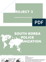 Project 3 South Korea Police Org.