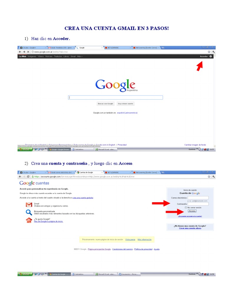 C MO CREAR UNA CUENTA DE GMAIL visual data 2