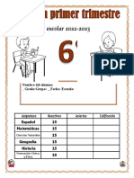 6° Examen primer trimesrre Profa Kempis