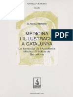 Medicina i Il·lustració a Catalunya. La Formació de l’Acadèmia Mèdico-Pràctica de Barcelona