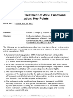 Diagnosis and Treatment of Atrial Functional Mitral Regurgitation - Key Points - American College of Cardiology