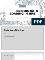 WELL SEISMIC DATA LOADING IN HRS_