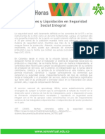 Novedades y Liquidación en Seguridad Social Integral: WWW - Senavirtual.edu - Co