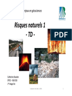 Risques Naturels 1 TD