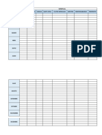 Calendario espiritual y administrativo anual