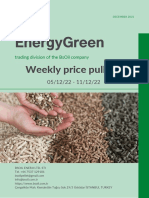 Energygreen: Weekly Price Pulletin