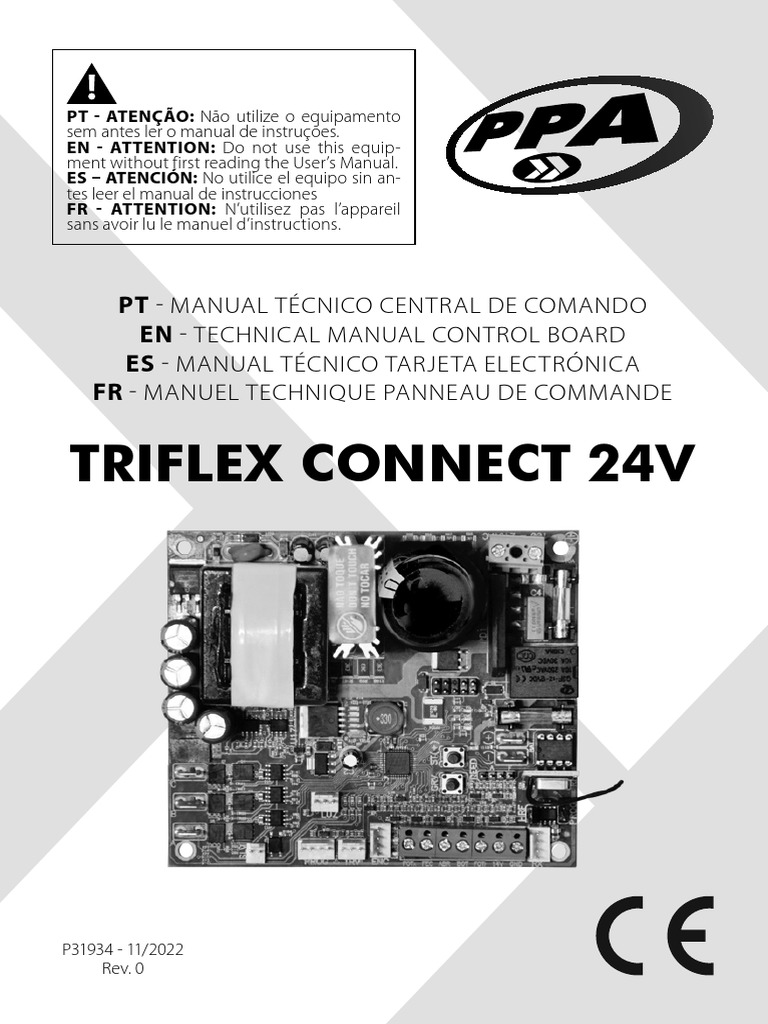 Manual Técnico Central Triflex Connect | PDF | Rede de computadores ...