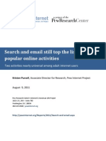 PIP Search and Email Internet Survery May 2011