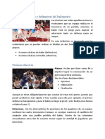 Técnicas Ofensivas y Defensivas Del Baloncesto