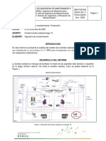 Cambio de bomba residual en draga 14