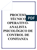 Proceso técnico operativo-analista psicológico