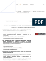 Test Título I Ley 40_2015 - Capítulo I - Organización administrativa. Preparación de oposiciones_