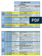 Syllabus 2023 - 2do Sec - Geometria