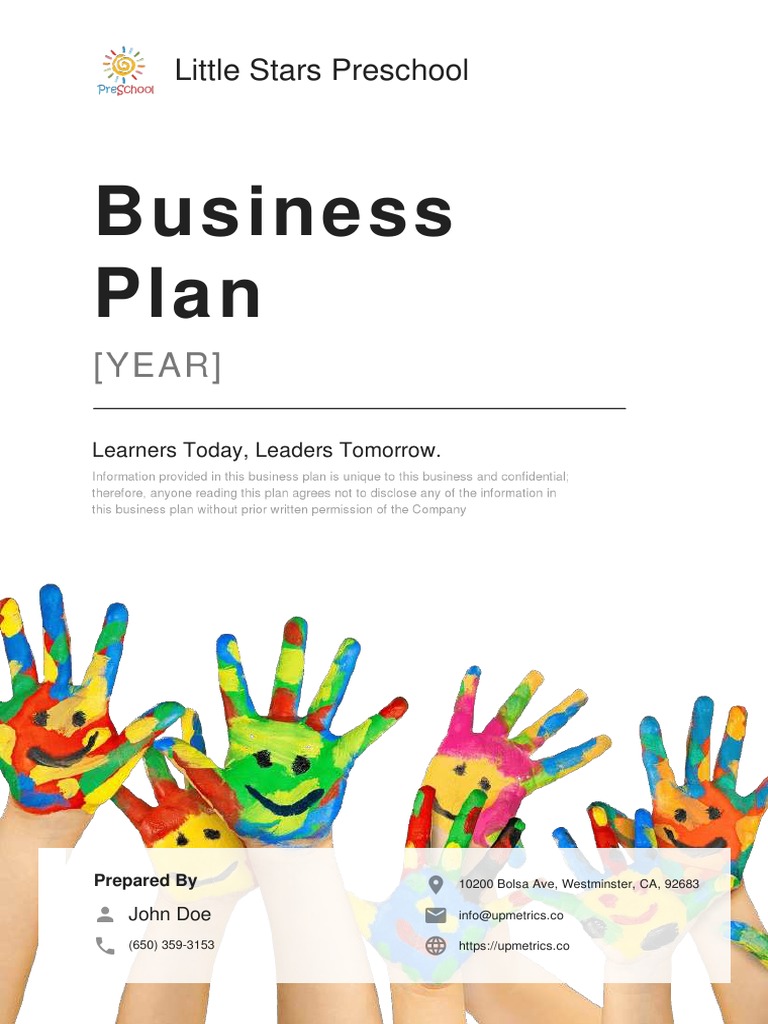 preschool-business-plan-example-pdf-startup-company-small