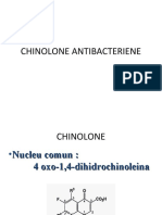 11 CHINOLONE-ANTIBACTERIENE