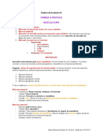 Cabeça e Pescoço - Resumo Anatomia III