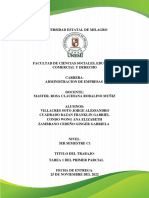 Tarea 1 Administración de Empresas: Deberes Tributarios