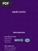 Skip Lists